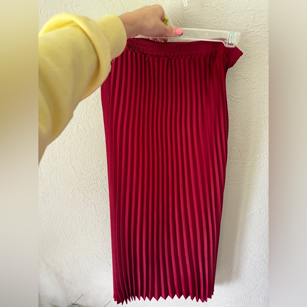 A New Day pleated midi skirt